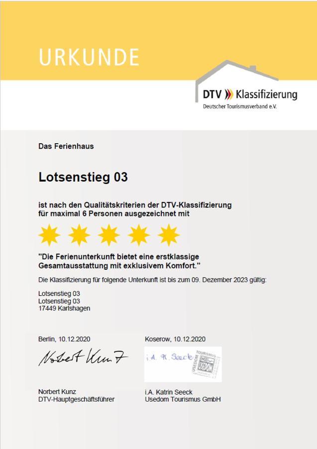 Lotsenstieg 03 Βίλα Karlshagen Εξωτερικό φωτογραφία